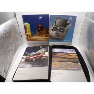 Mercedes Benz GLK350 Owners Manual Book Set 2010 GLK 350‎ Case Service Comand
